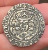 Metal detecting coin finds