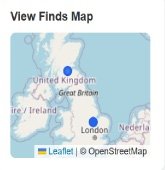 Metal detecting coin finds